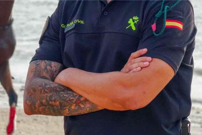 tatuajes guardia civil